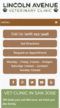 Mobile Screenshot of lincolnavevetclinic.com